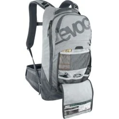 EVOC Trail Pro 10L Protector Backpack - Stone/Carbon Grey -Fietsonderdelen evoc trail pro 10 14 1343276
