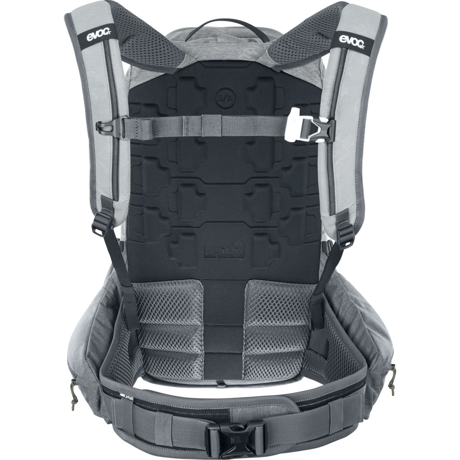 EVOC Trail Pro Protector Rugzak - 16 L - Stone/Carbon Grey 4 EVOC Trail Pro Protector Rugzak - 16 L - Stone/Carbon Grey - Afbeelding 2