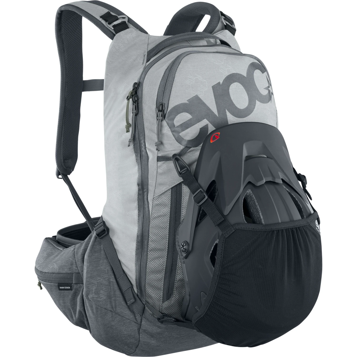 EVOC Trail Pro Protector Rugzak - 16 L - Stone/Carbon Grey 10 EVOC Trail Pro Protector Rugzak - 16 L - Stone/Carbon Grey - Afbeelding 8