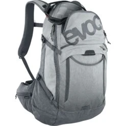 EVOC Trail Pro 26L Protector Backpack - Stone/Carbon Grey -Fietsonderdelen evoc trail pro 26 13 1343701