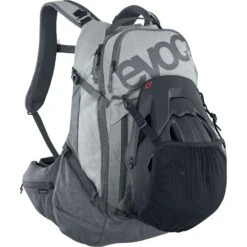 EVOC Trail Pro 26L Protector Backpack - Stone/Carbon Grey -Fietsonderdelen evoc trail pro 26 18 1343707