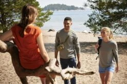 FJÄLLRÄVEN Fjällräven High Coast Heuptasje - Dawn Blue -Fietsonderdelen fjaellraeven high coast hip pack ochre 11 936937