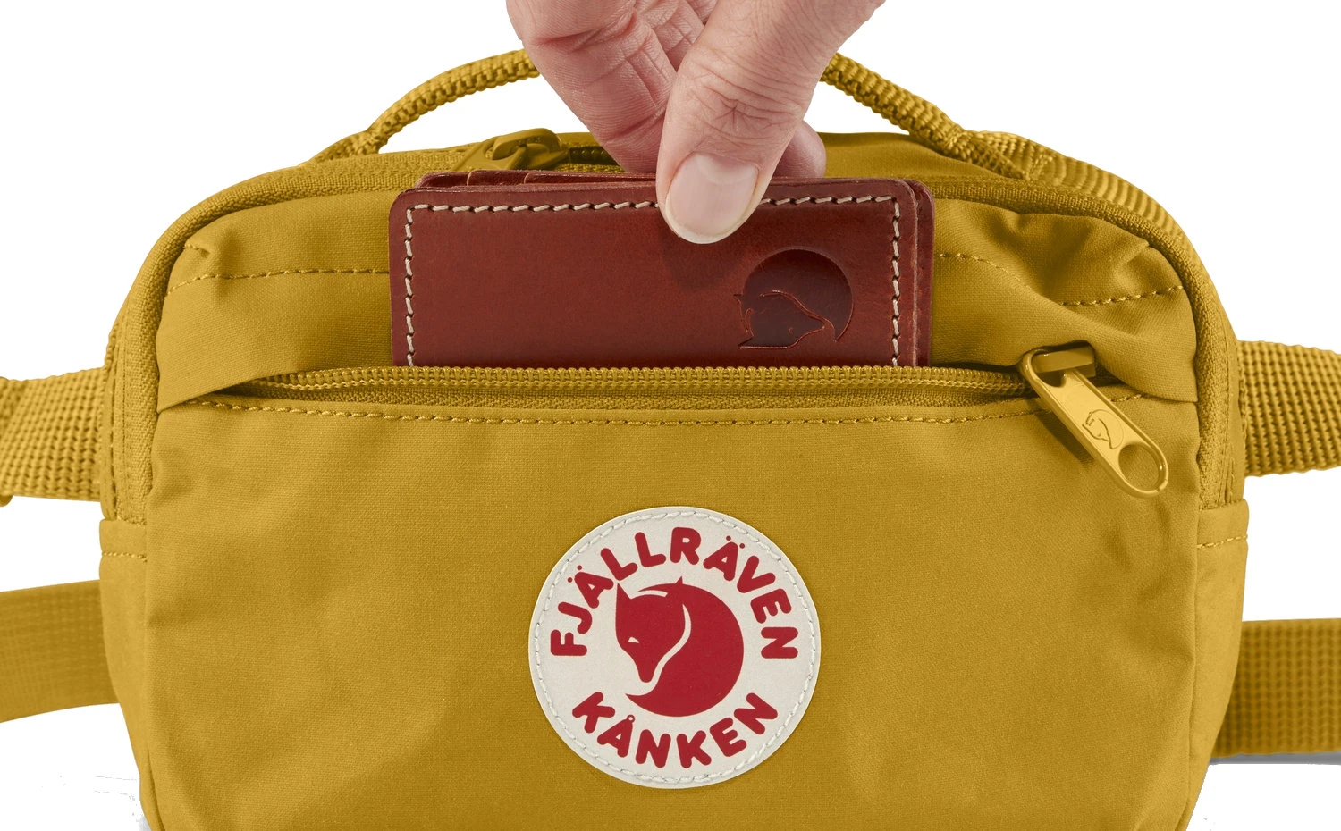 FJÄLLRÄVEN Fjällräven Kånken Heuptasje - Deep Turqoise 8 FJÄLLRÄVEN Fjällräven Kånken Heuptasje - Deep Turqoise - Afbeelding 6