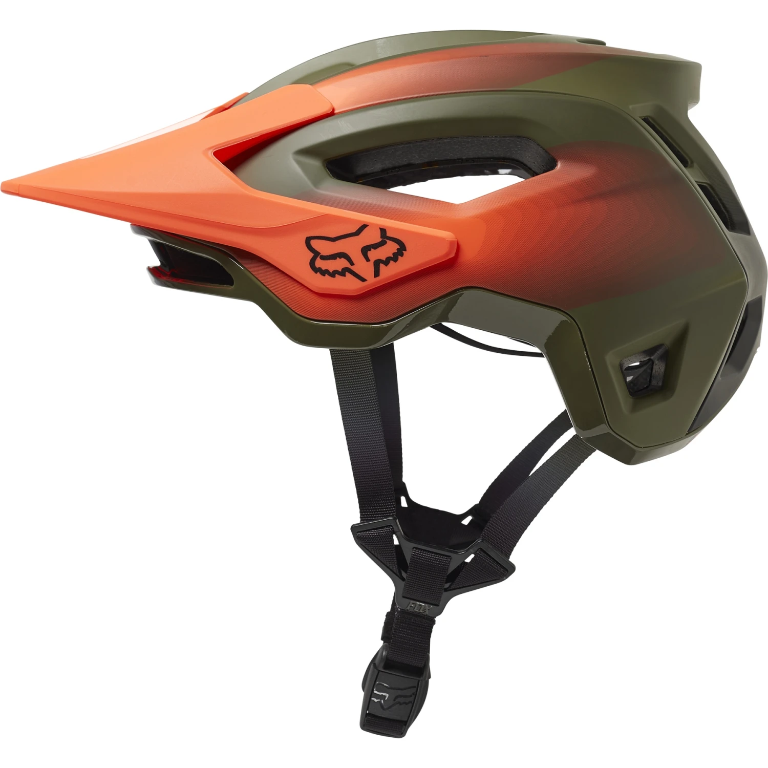 Fox Racing FOX Speedframe Pro MIPS Helm - Fade - Olive Green 5 Fox Racing FOX Speedframe Pro MIPS Helm - Fade - Olive Green - Afbeelding 3