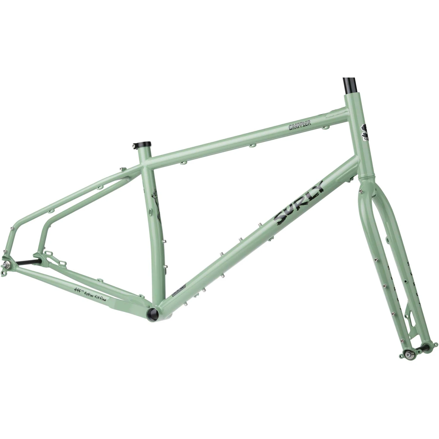 Surly GRAPPLER - 27.5" Dropbar MTB Frameset - 2023 - Sage Green 3 Surly GRAPPLER - 27.5" Dropbar MTB Frameset - 2023 - Sage Green