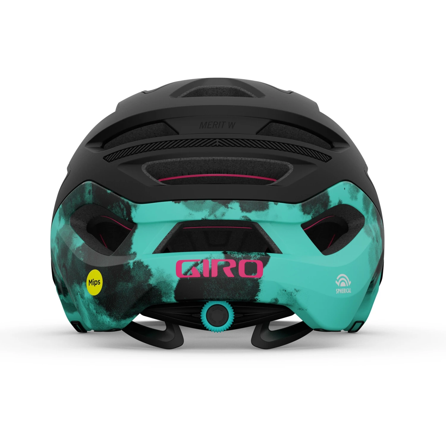 Giro Merit W Spherical Women's MTB Helmet - Matte Black Ice Dye 5 Giro Merit W Spherical Women's MTB Helmet - Matte Black Ice Dye - Afbeelding 3