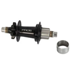 Hope Pro 5 Trial Achterwielnaaf - 6-Bolt - 10x135mm Bolt On | Single Speed - Zwart