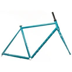 Veloheld IconX - Frame Set With Steel Fork - 2022 - Glokzin Teal