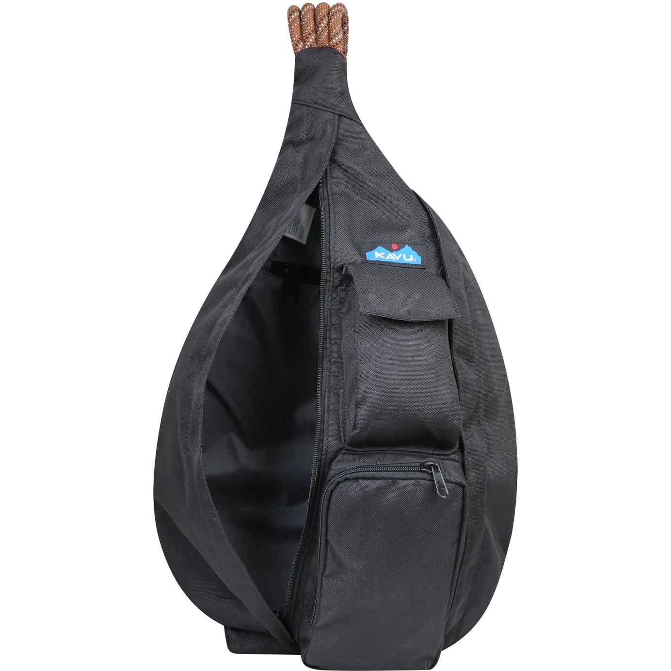 KAVU Rope Sling Tas 10 L - Jet Black 4 KAVU Rope Sling Tas 10 L - Jet Black - Afbeelding 2