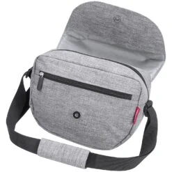 KLICKfix Funbag - Stuurtas - Twist Silver -Fietsonderdelen klickfix 0263 7 1432502