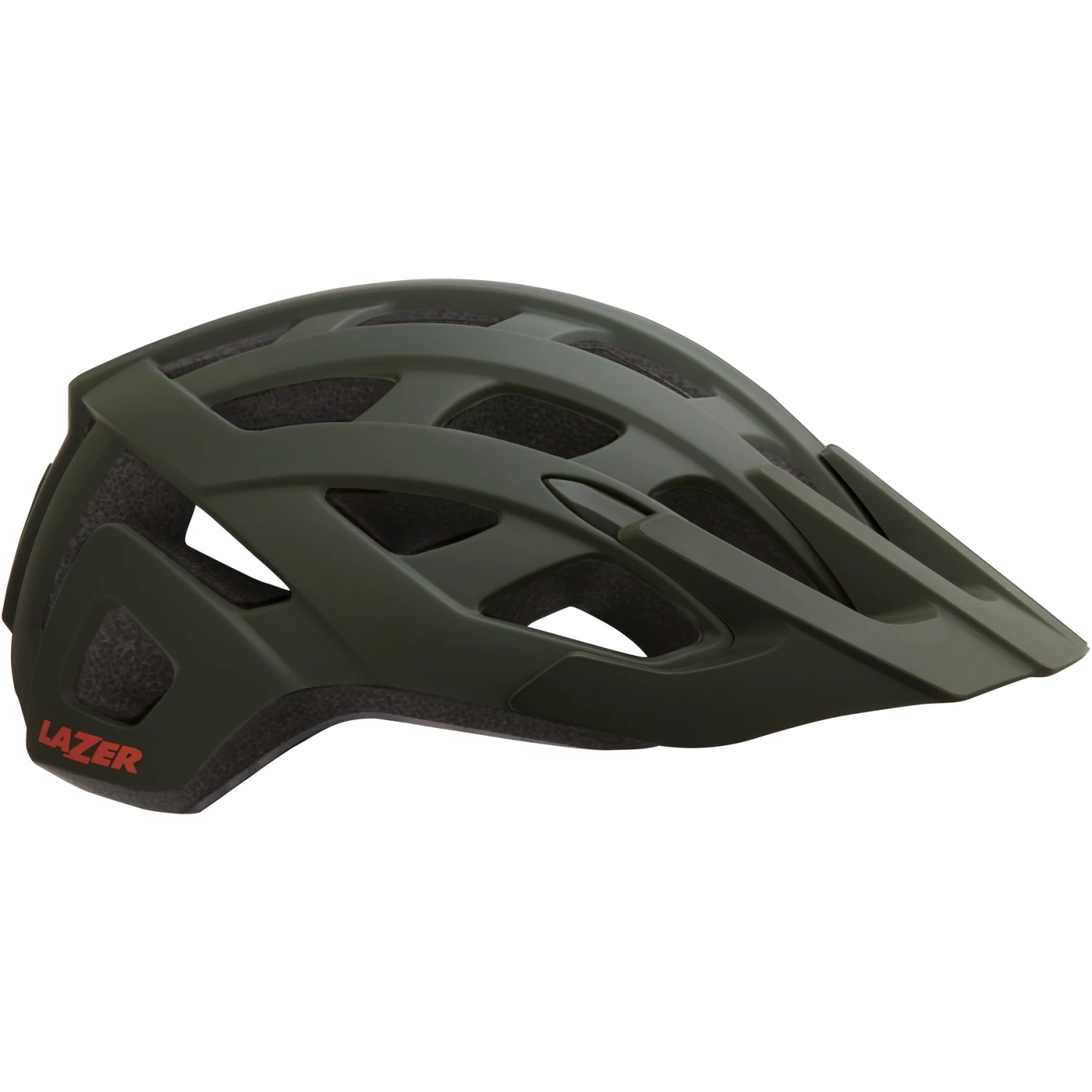Lazer Roller + Net Helmet - Matte Dark Green 3 Lazer Roller + Net Helmet - Matte Dark Green