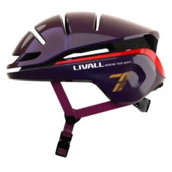 Livall EVO21 Helmet - Violet -Fietsonderdelen livall evo21 helmet violet a 1150359