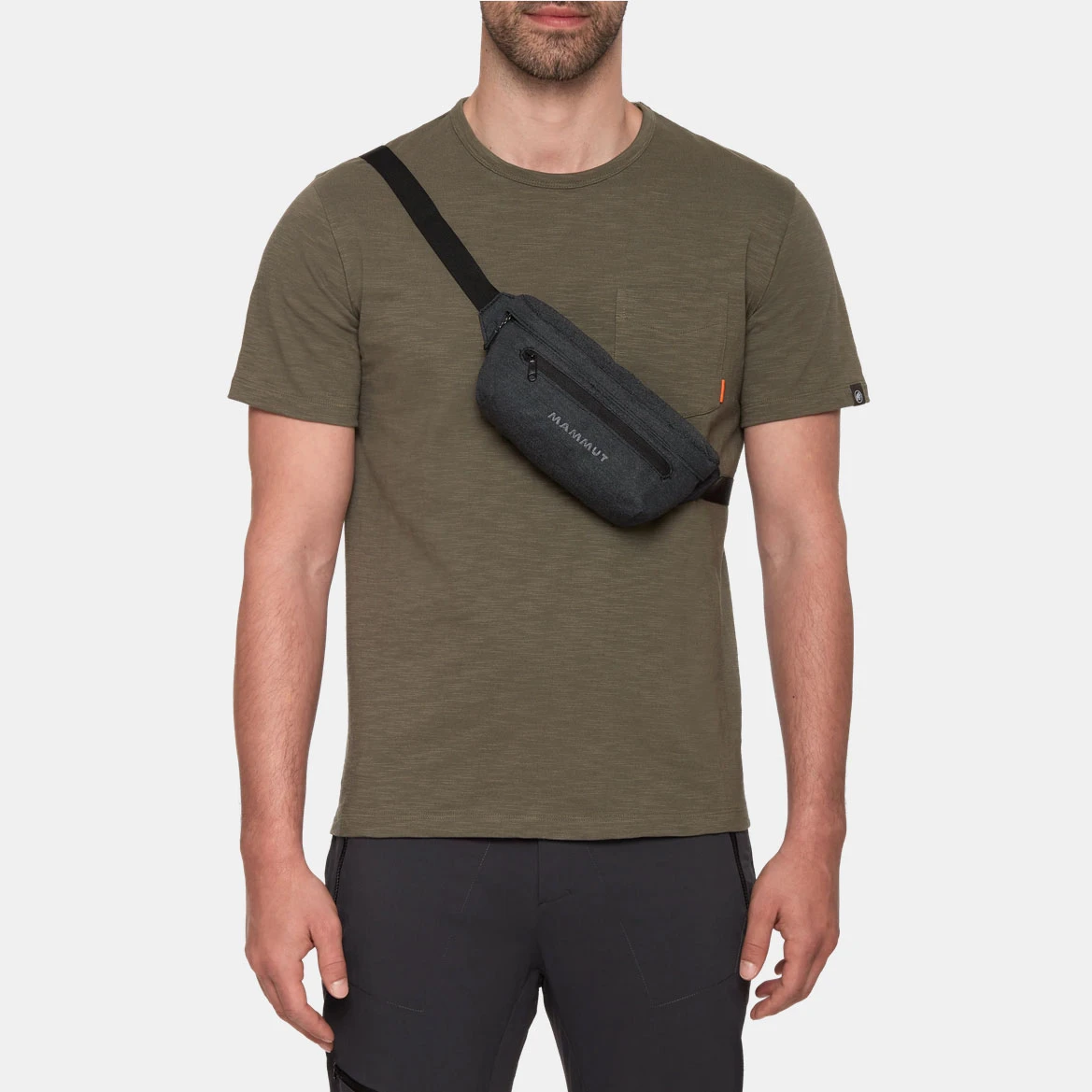 Mammut Classic Bumbag Mélange Heuptas 2 Liters - Zwart 5 Mammut Classic Bumbag Mélange Heuptas 2 Liters - Zwart - Afbeelding 3