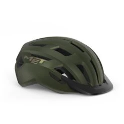 MET Allroad Helmet - Olive Iridescent Matt