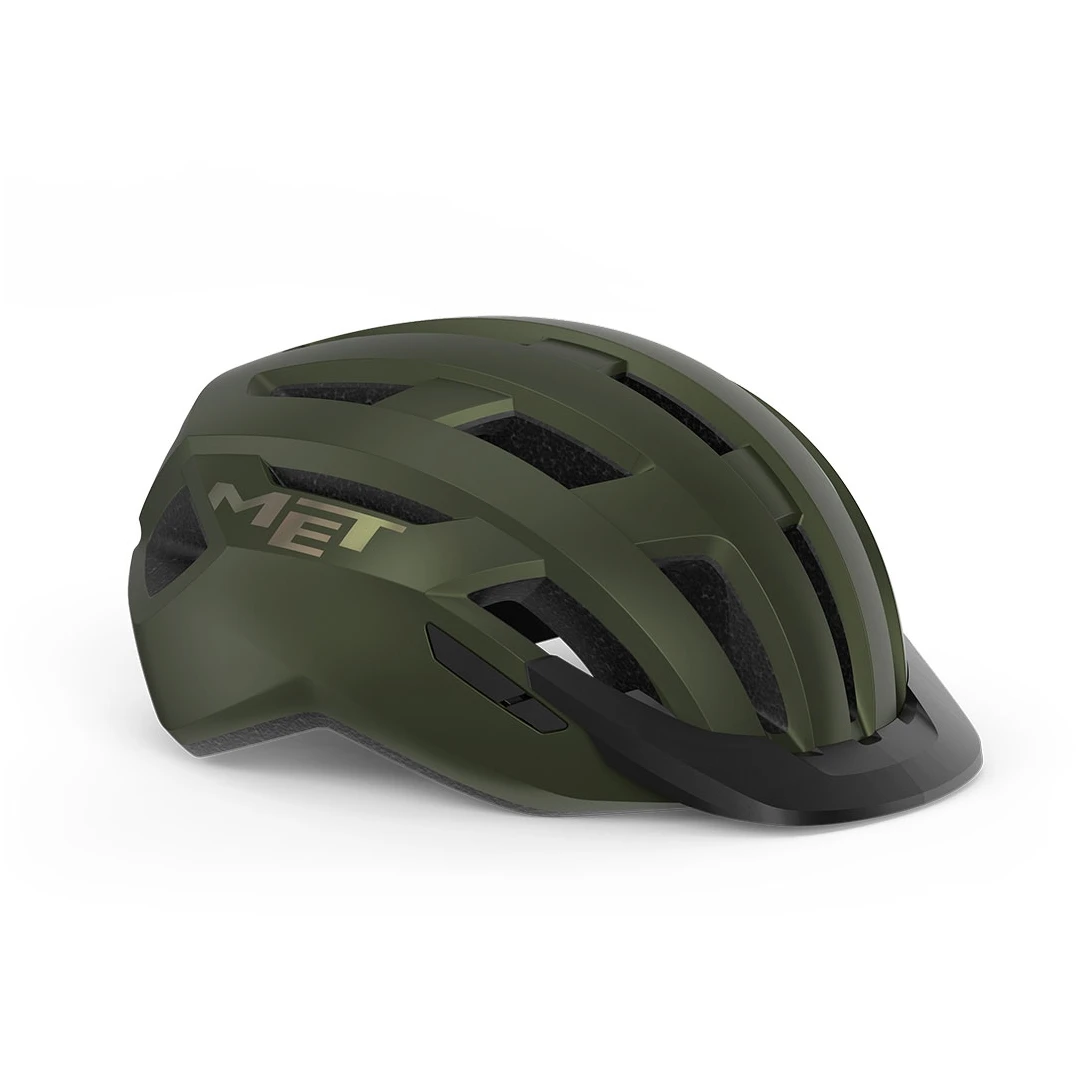 MET Allroad Helmet - Olive Iridescent Matt 3 MET Allroad Helmet - Olive Iridescent Matt
