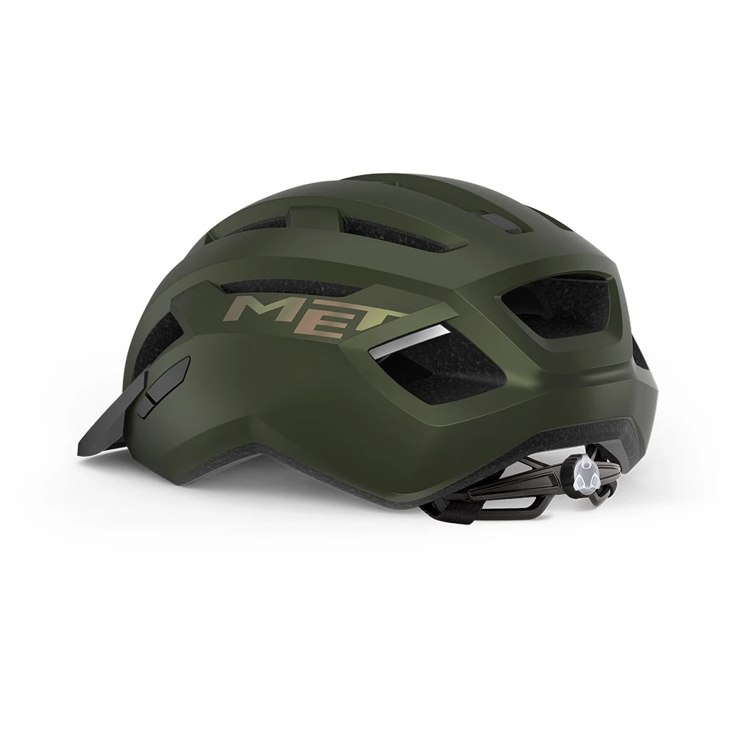 MET Allroad Helmet - Olive Iridescent Matt 4 MET Allroad Helmet - Olive Iridescent Matt - Afbeelding 2