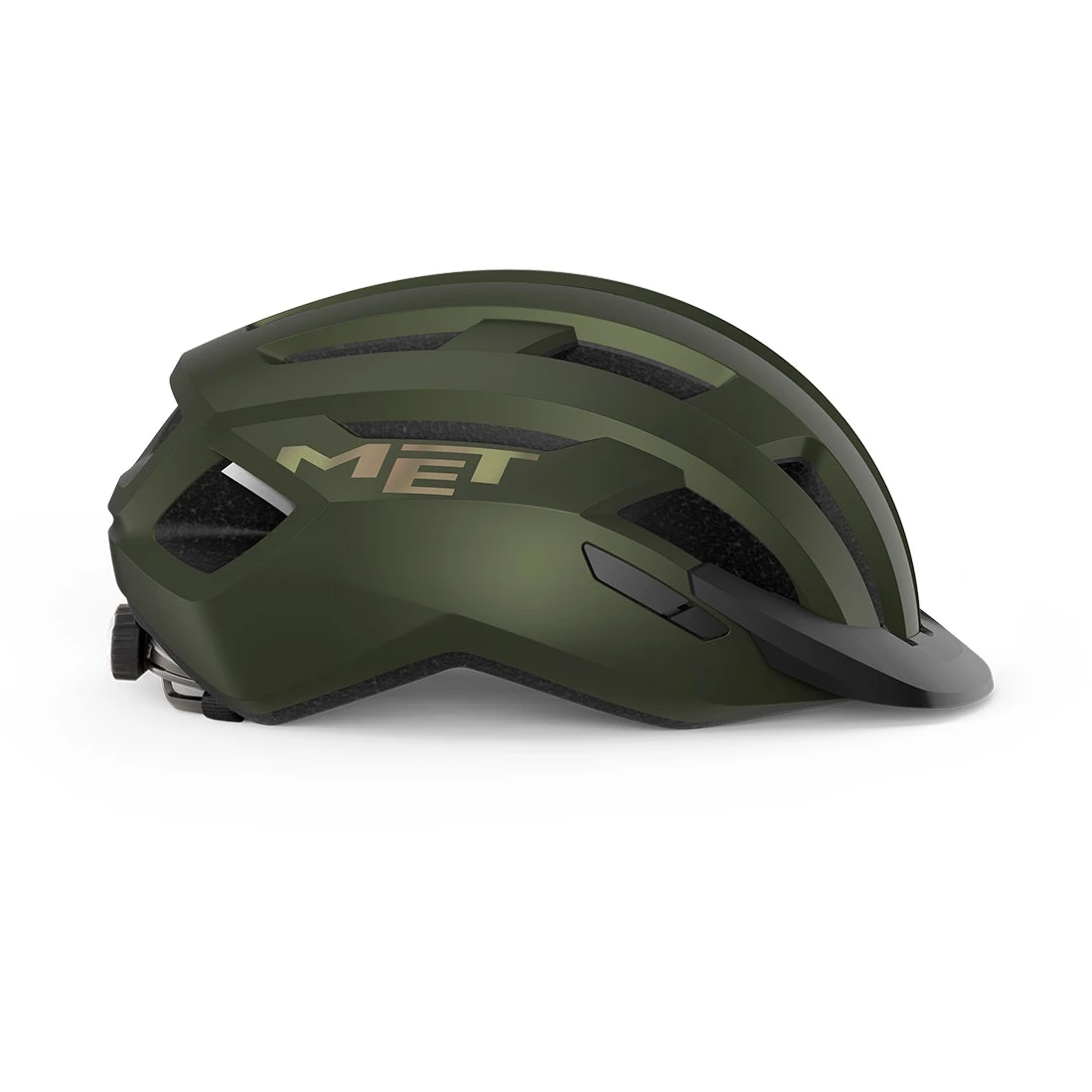 MET Allroad Helmet - Olive Iridescent Matt 5 MET Allroad Helmet - Olive Iridescent Matt - Afbeelding 3