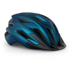MET Crossover Helmet - Blue Metallic/Matt