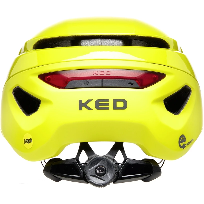 KED Mitro UE-1 MIPS Helmet - Neon Green 4 KED Mitro UE-1 MIPS Helmet - Neon Green - Afbeelding 2