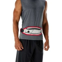 Nathan Sports K9 Runner's Waistbelt With Leash - Large - Vapor Blue/Lollipop -Fietsonderdelen nathan sports k9 runners large waistbelt with leash vapor blue lollipop 7 1028658