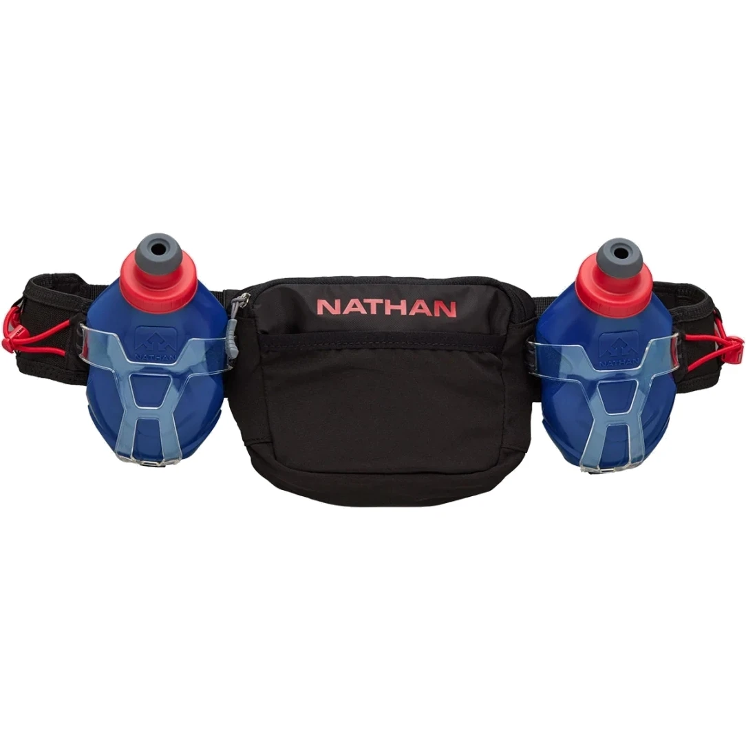 Nathan Sports TrailMix Plus 3.0 Drinkriem - Black/Ribbon Red 3 Nathan Sports TrailMix Plus 3.0 Drinkriem - Black/Ribbon Red