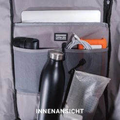 OAK25 Reflective Rolltop Backpack - Black 14 OAK25 Reflective Rolltop Backpack - Black -Fietsonderdelen oak25 1322249