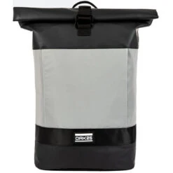 OAK25 Reflective Rolltop Backpack - Black