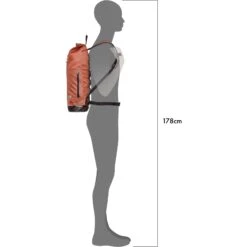 ORTLIEB Commuter-Daypack City 21L Rugzak - Rooibos -Fietsonderdelen ortlieb commuter daypack 21 rooibos r4109 5 1126617