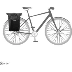 ORTLIEB Vario PS - QL2.1 Fietstas / Rugzak - 26L - Black -Fietsonderdelen ortlieb vario ps ql21 black f7712 8 1129440