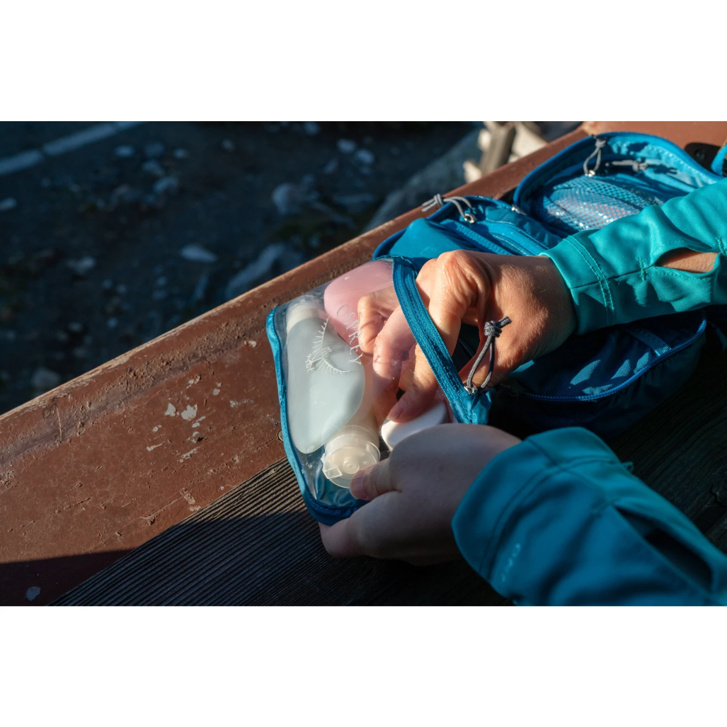 Osprey Ultralight Zip Organizer - Toilettas - Zwart 7 Osprey Ultralight Zip Organizer - Toilettas - Zwart - Afbeelding 5