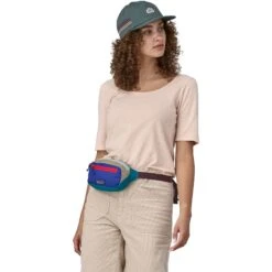 Patagonia Ultralight Black Hole Mini 1L Riemtas - Patchwork: Belay Blue -Fietsonderdelen patagonia ultralight black hole mini 1l hip pack passage blue 3 1549568