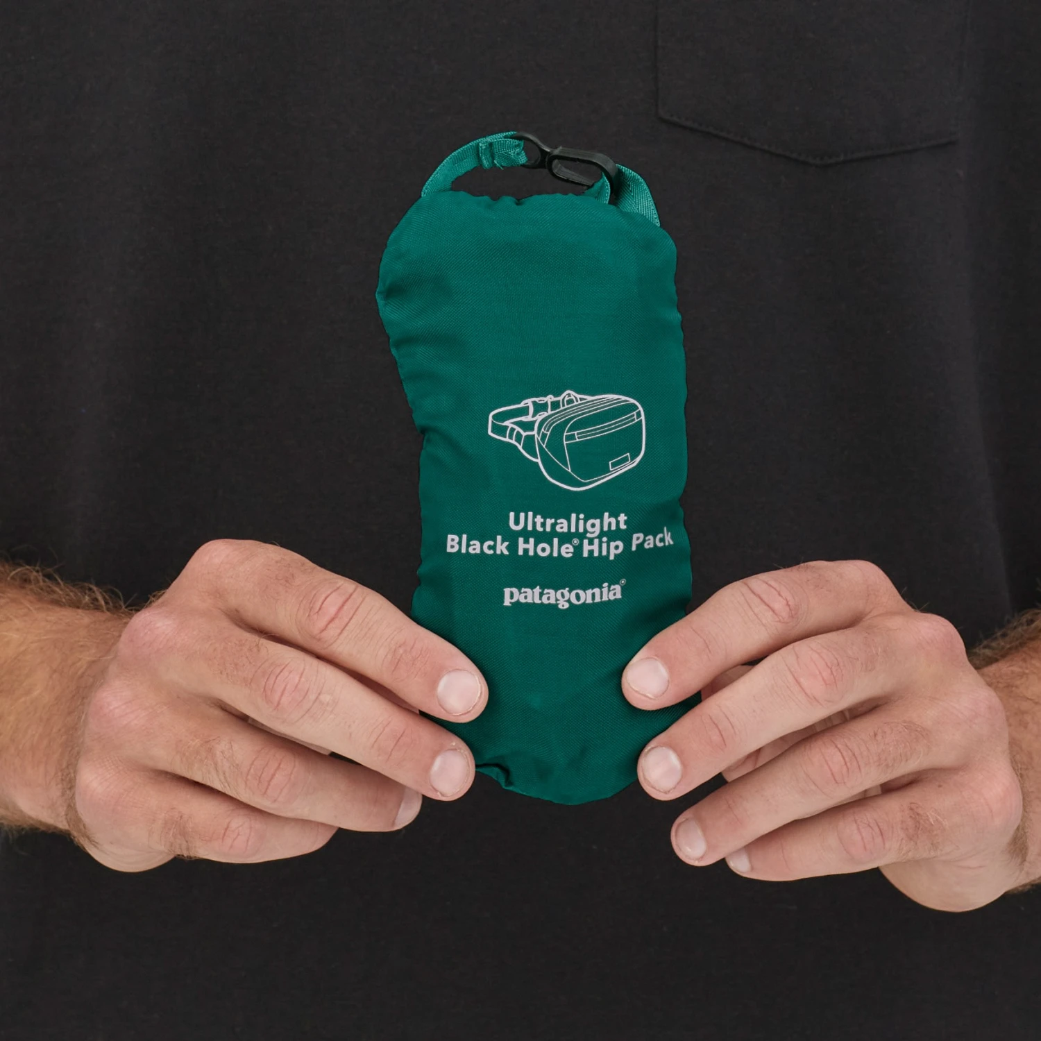 Patagonia Ultralight Black Hole Mini Riemtas 1L - Husk Tan 8 Patagonia Ultralight Black Hole Mini Riemtas 1L - Husk Tan - Afbeelding 6