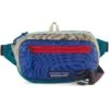Patagonia Ultralight Black Hole Mini 1L Riemtas - Patchwork: Belay Blue -Fietsonderdelen patagonia ultralight black hole mini hip pack 1l patchwork belay blue 1 1549571