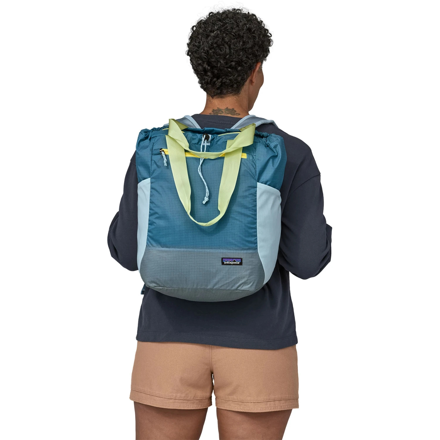 Patagonia Ultralight Black Hole Tas 27L - Steam Blue 5 Patagonia Ultralight Black Hole Tas 27L - Steam Blue - Afbeelding 3