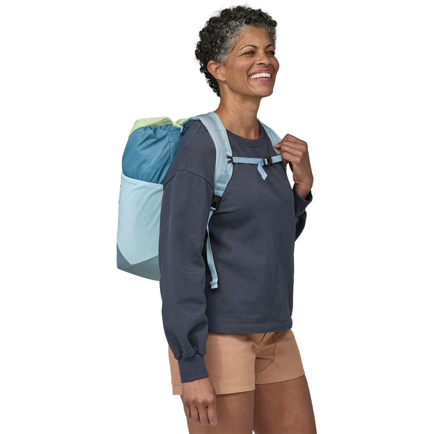 Patagonia Ultralight Black Hole Tas 27L - Steam Blue 6 Patagonia Ultralight Black Hole Tas 27L - Steam Blue - Afbeelding 4