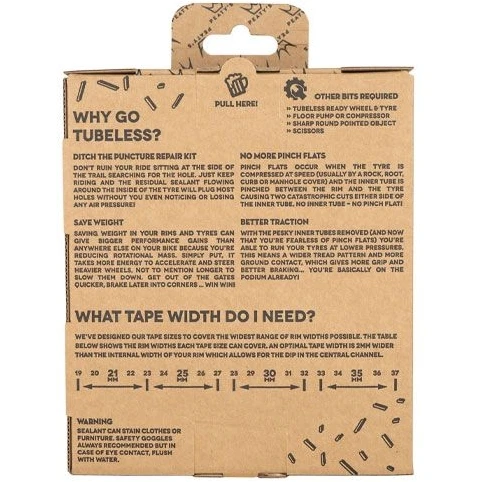 Peaty's Holeshot Tubeless Conversion Kit - 30mm 6 Peaty's Holeshot Tubeless Conversion Kit - 30mm - Afbeelding 4