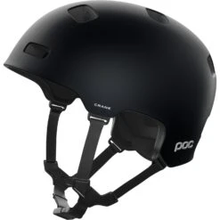 POC Crane MIPS Helm - 1037 Uranium Black Matt -Fietsonderdelen poc crane mips helmet 1037 uranium black matt 5 1367499