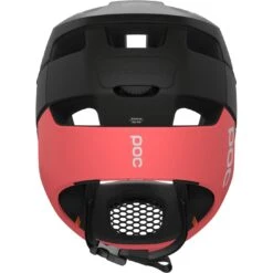 POC Otocon Helm - 8592 Uranium Black/Ammolite Coral Matt -Fietsonderdelen poc otocon helmet 8592 uranium black ammolite coral matt 2 1370212
