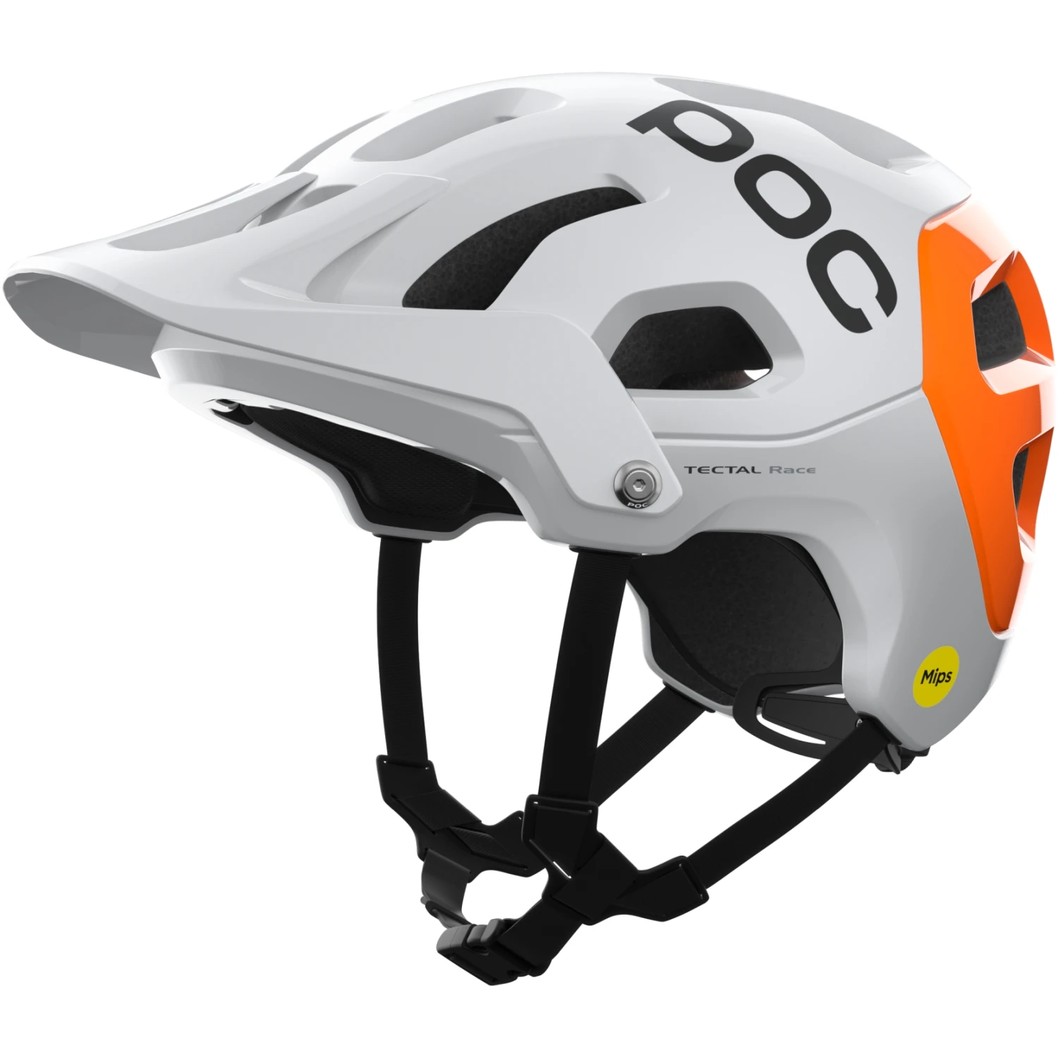 POC Tectal Race MIPS NFC Helm - 8043 Hydrogen White/fluorescent Orange Avip 3 POC Tectal Race MIPS NFC Helm - 8043 Hydrogen White/fluorescent Orange Avip