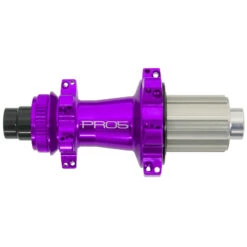 Hope Pro 5 Straightpull Achterwielnaaf - Centerlock - 12x142mm | Shimano HG - Paars