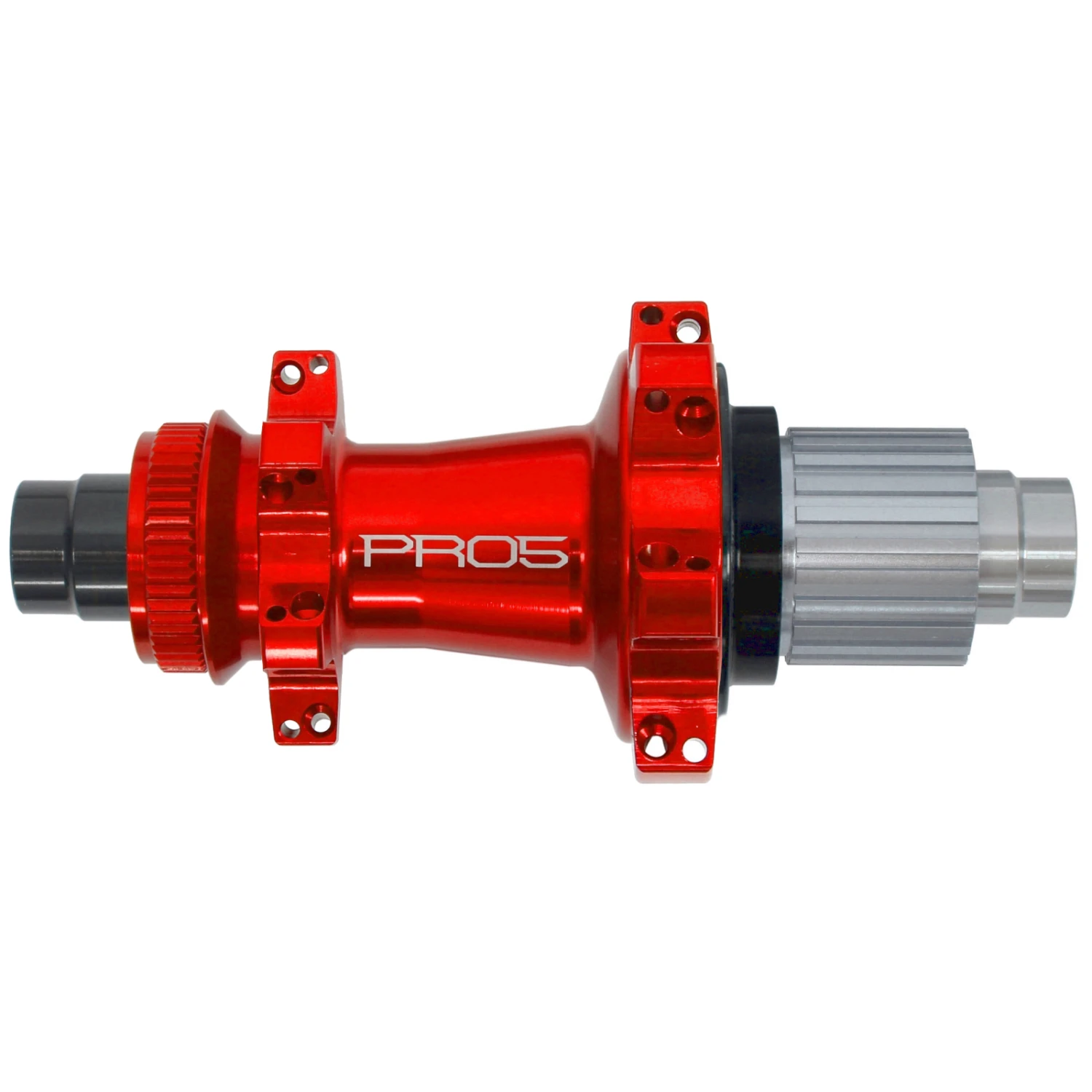 Hope Pro 5 Straightpull Achterwielnaaf - Centerlock - 12x148mm Boost | Shimano Micro Spline - Rood 3 Hope Pro 5 Straightpull Achterwielnaaf - Centerlock - 12x148mm Boost | Shimano Micro Spline - Rood