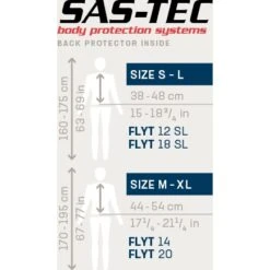 Deuter Flyt 20 Fietsrugzak - Atlantic-ink 17 Deuter Flyt 20 Fietsrugzak - Atlantic-ink -Fietsonderdelen sas tec size table flyt 1447230
