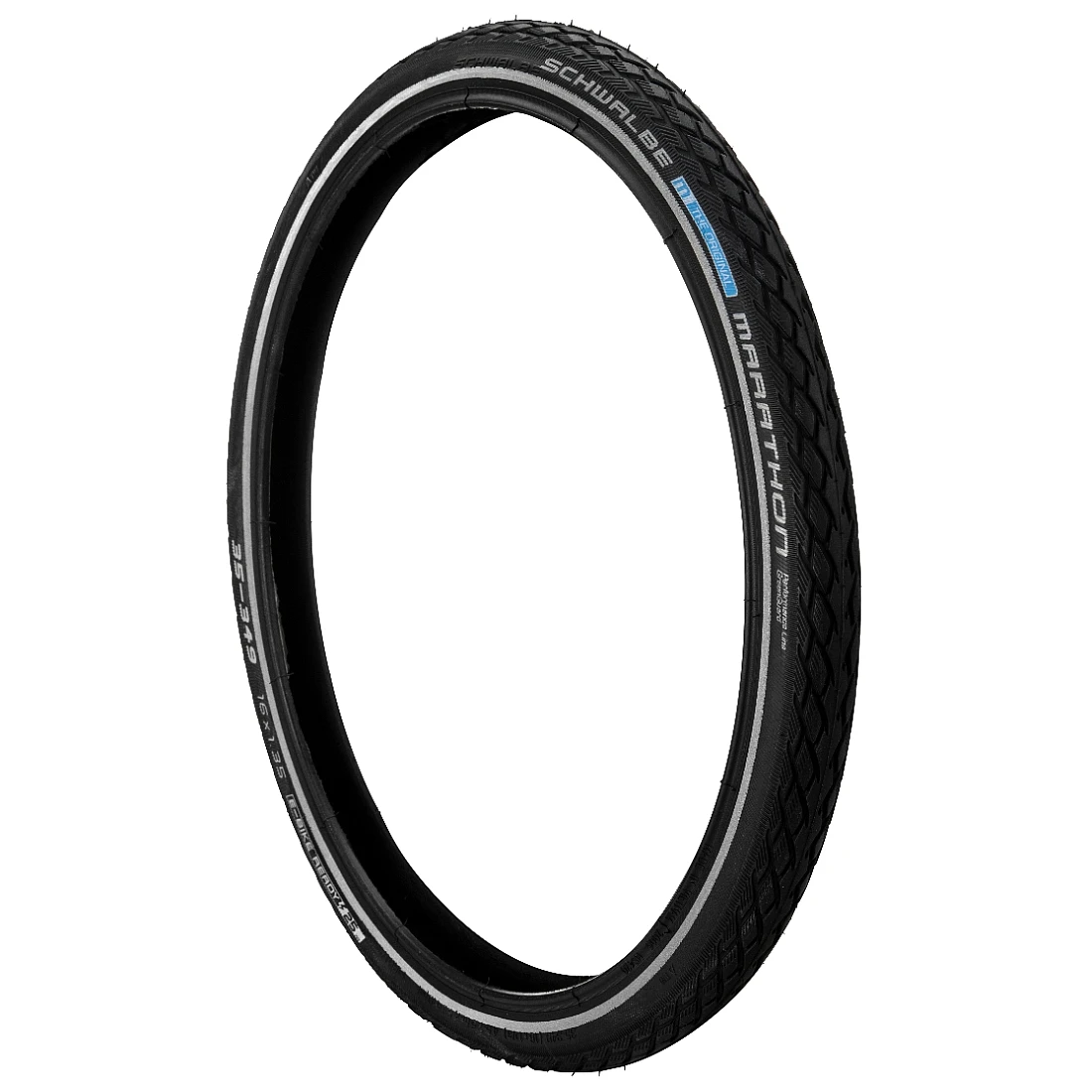 Brompton 16" Marathon Wired Bead Tyre By Schwalbe - 35x349 4 Brompton 16" Marathon Wired Bead Tyre By Schwalbe - 35x349 - Afbeelding 2