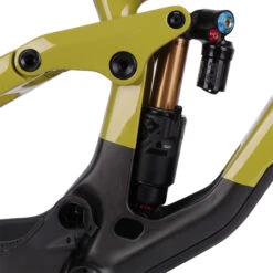 SCOTT Gambler Tuned HMX Frame - 2023 - Black / Savannah Green -Fietsonderdelen scott gambler tuned hmx frame fork 2023 black savannah green2 1515074