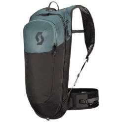 SCOTT Trail Protect FR' 10 Rugzak - Dark Grey/northern Mint