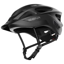 SENA R1 EVO Smart Cycling Helmet - Without FM Radio - Matte Black -Fietsonderdelen sena r1 evo smart cycling road helmet matteblack 6 900345