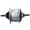 Shimano Nexus SG-C6001-8V Internal Gear Hub - Rim Brake - 10x132mm Nut Type - 8-Speed - Silver -Fietsonderdelen shimano nexus sg c6001 8v internal gear hub rimbrake 10x132mm nut type 8 speed silver 1549679