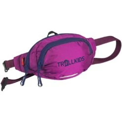 Trollkids Trolltunga Hip Bag 1.2L Kids - Fireberry/Navy