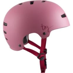 TSG Evolution Solid Color Helm Dames - Satin Sakura -Fietsonderdelen tsg evolution women s solid color helmet satin sakura 3 1210744