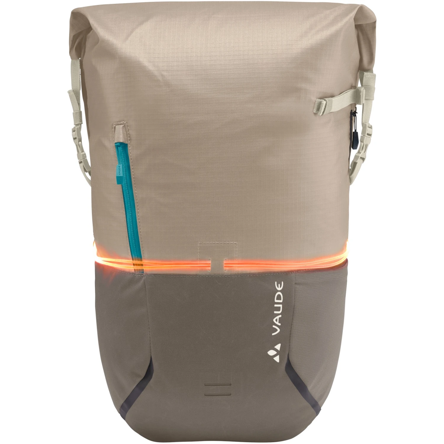 Vaude CityGo Bike 23 Fietstas & Rugzak - Linen 5 Vaude CityGo Bike 23 Fietstas & Rugzak - Linen - Afbeelding 3